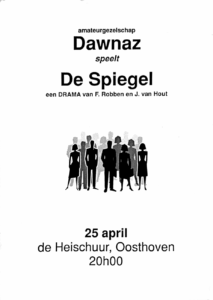 de spiegel affiche