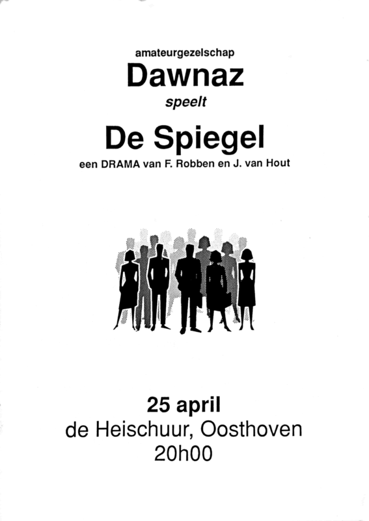 de spiegel affiche